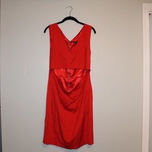 French Connection Orange Dress Size 12